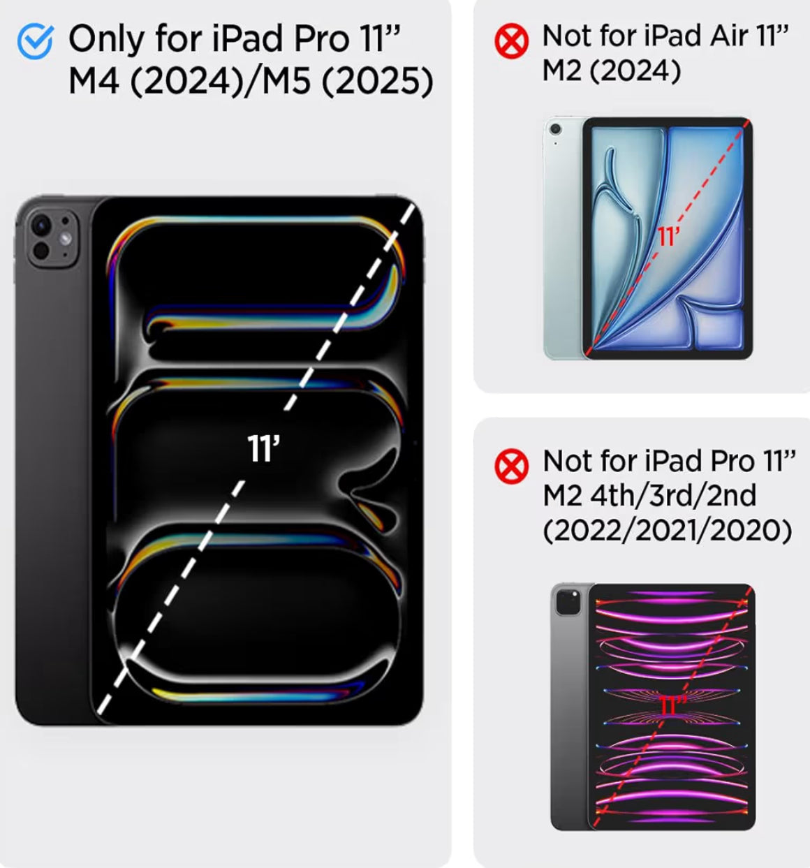 Spigen Vidrio Templado de iPad Pro 11 (2024)