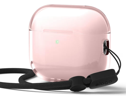 Elago cobertor transparente de AirPods Pro 3 con cordon incluido