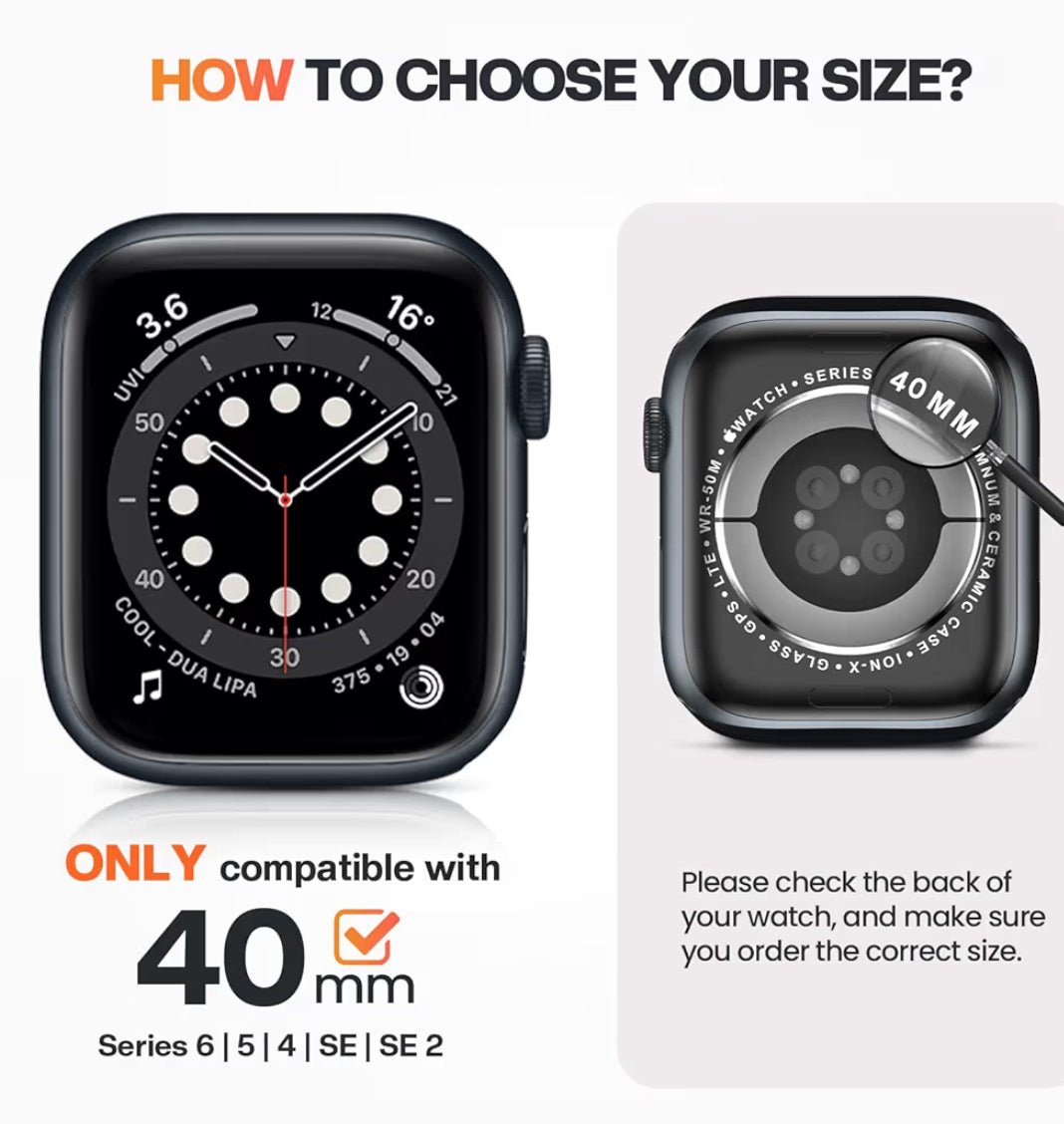 Spigen Cobertor de Apple Watch Rosado (40 mm)