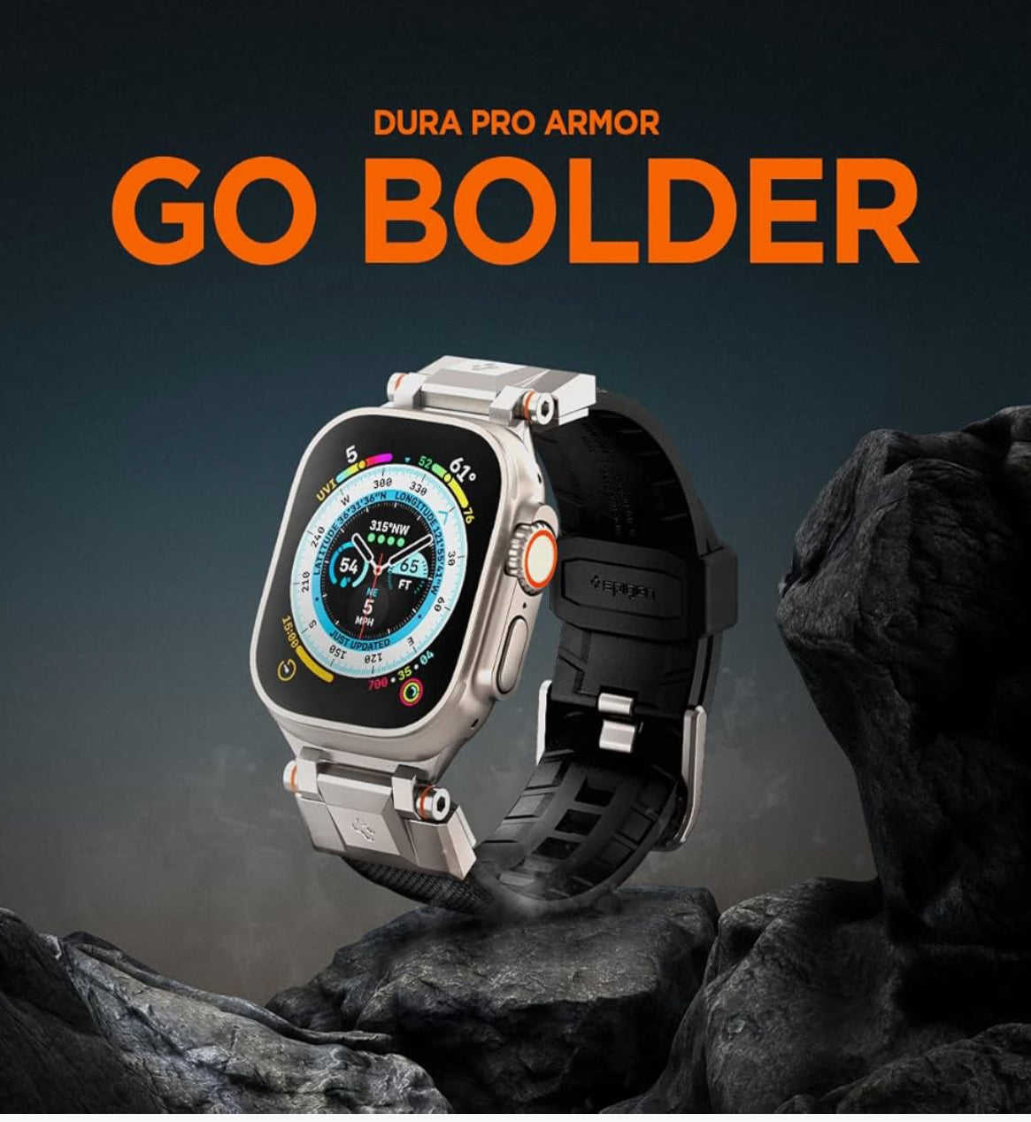 Spigen Banda de Apple Watch Titanio Serie (49/45/44/42 mm)