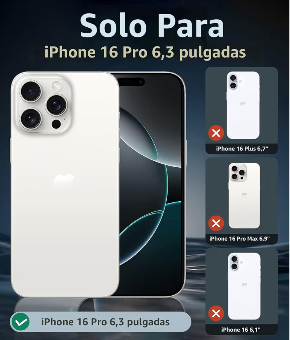 Apple Cobertor Clear MagSafe de iPhone 16 Pro transparente