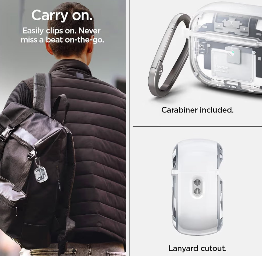 Spigen Ultra Hybrid cobertor magnético de AirPods Pro 2ª Gen 2022/2023