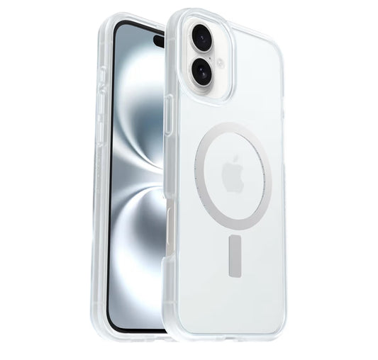 Otter Box React - Cobertor de iPhone 16 Plus Transparente