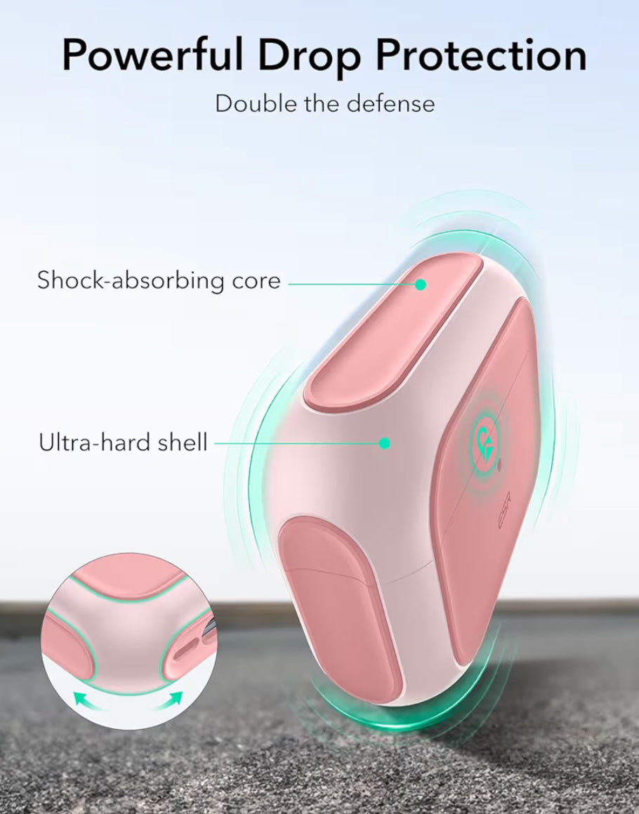 ESR Cobertor ÓRBIT de AirPods Pro 2nd Gen Rosa