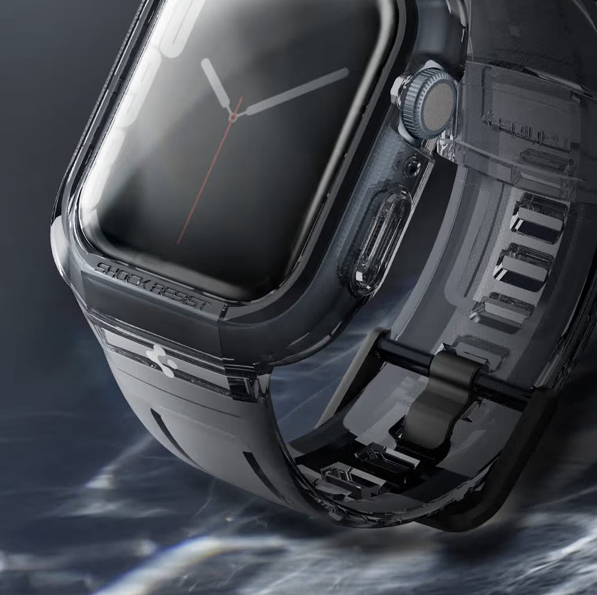 Spigen Rugged Armor Pro Funda + Banda de Apple Watch Serie        (45/44 mm)