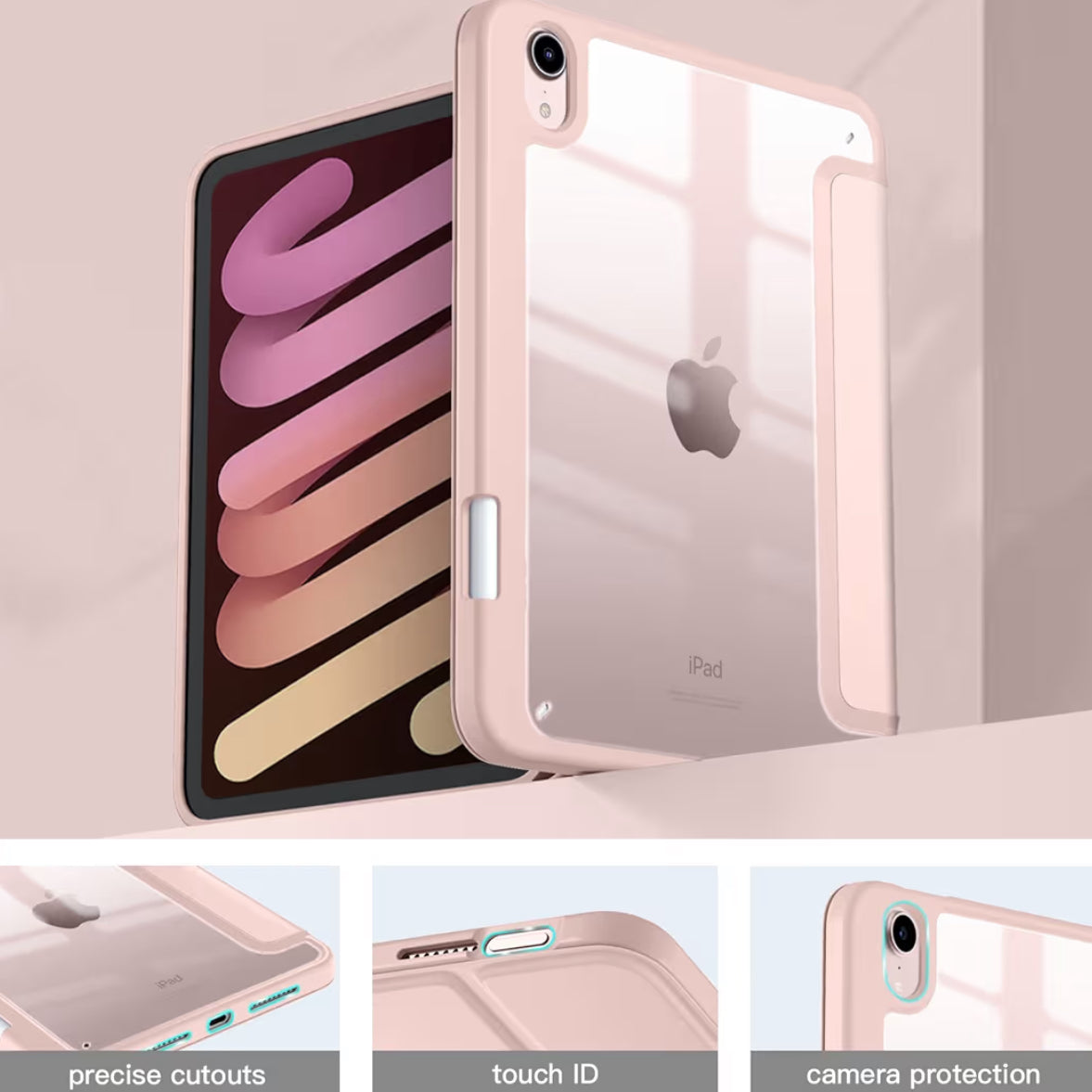 Spigen Ultra Hybrid Pro cobertor de iPad mini Gen 6/7