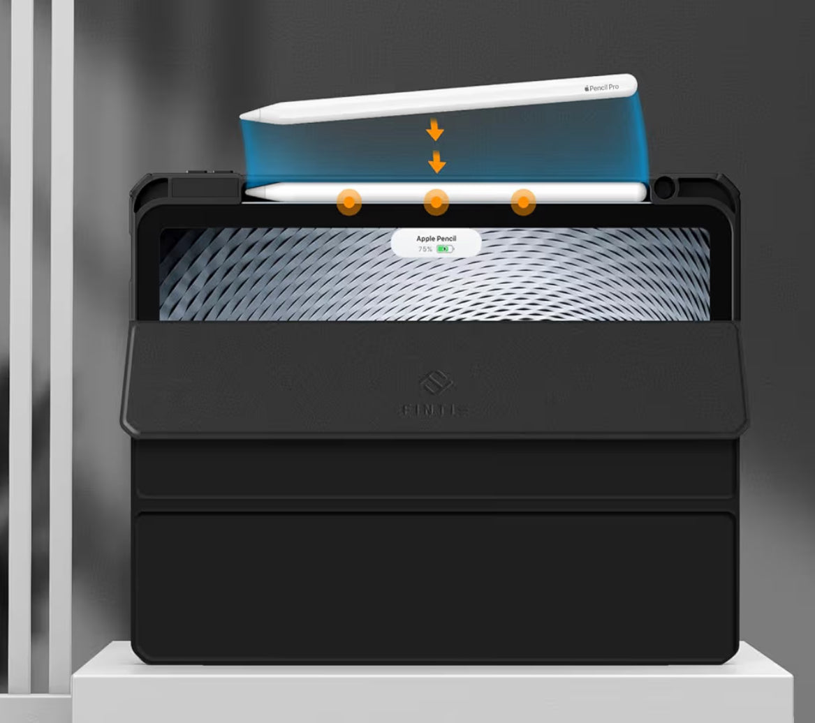 Fintie cobertor de iPad Air 11 - Pulgadas/Air 5/4 10.9 pulgadas - Color Negro