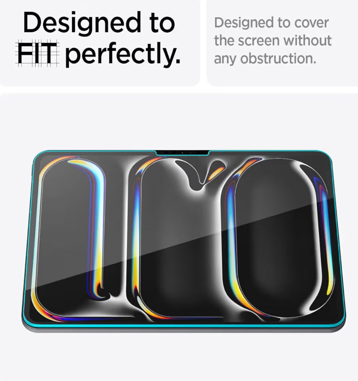 Spigen Vidrio Templado de iPad Pro 11 (2024)