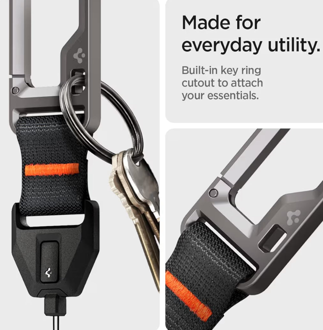 Spigen cordón para AirPods Pro 3/2 Mosquetón