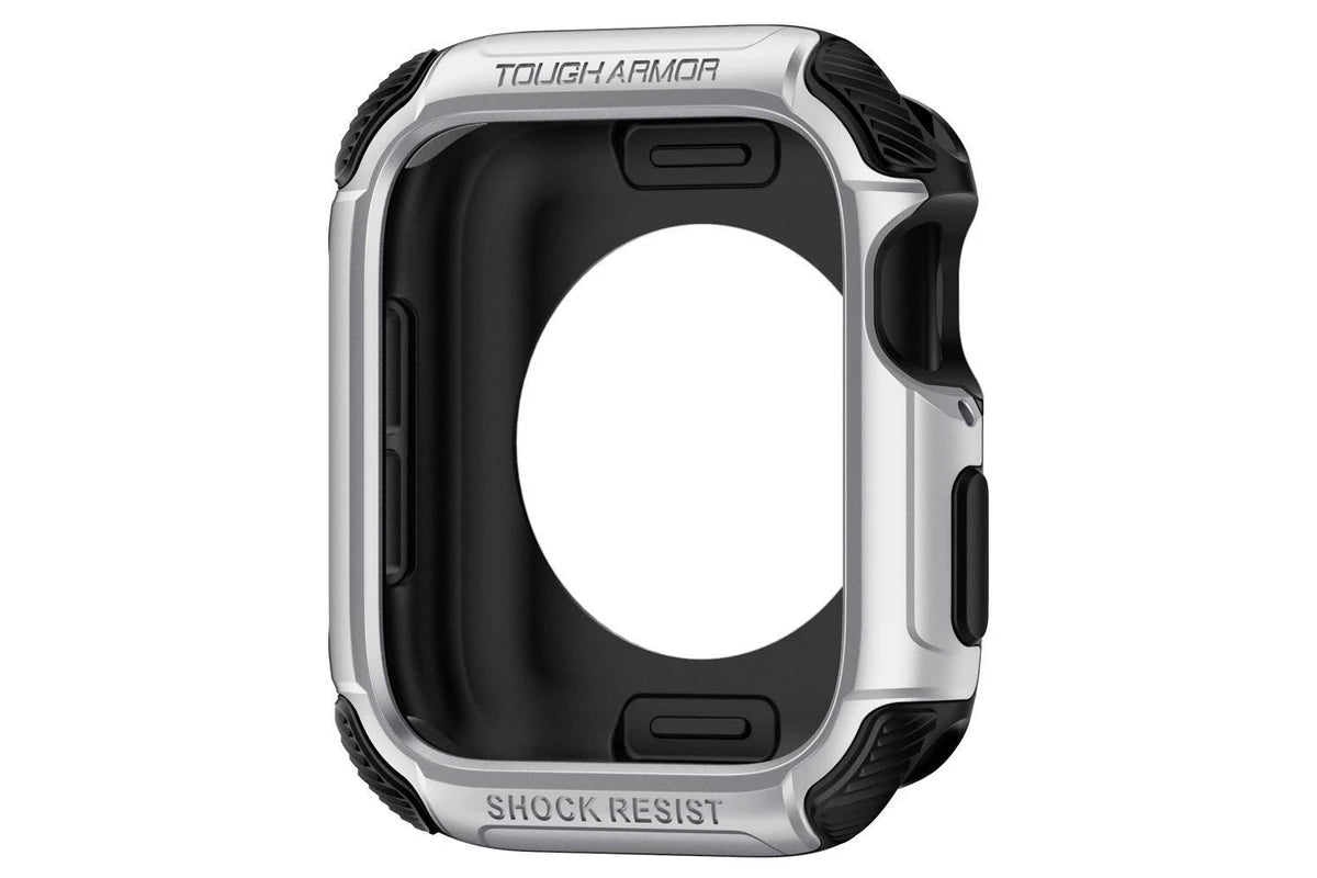 Spigen Funda Rígida Diseñada para Apple Watch de 44 mm                      Serie 6/SE/5/4 - Plata